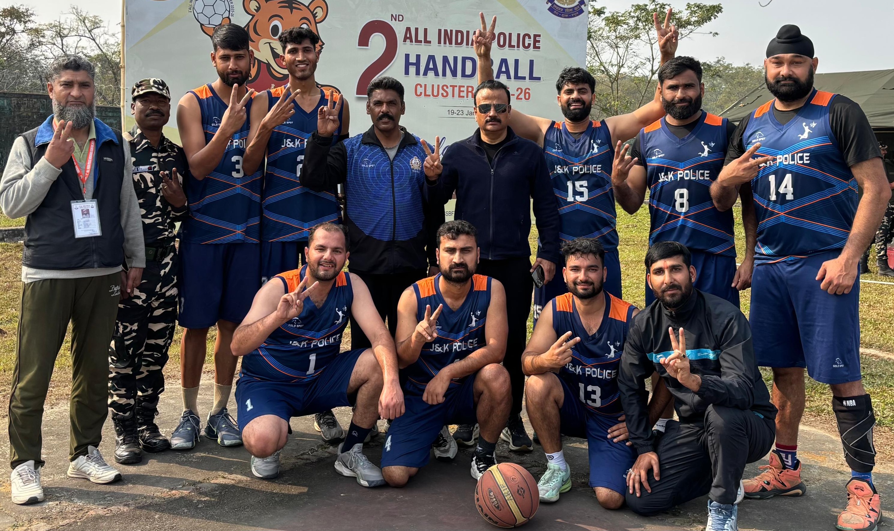 J&K Police lose in QFs of Basketball 